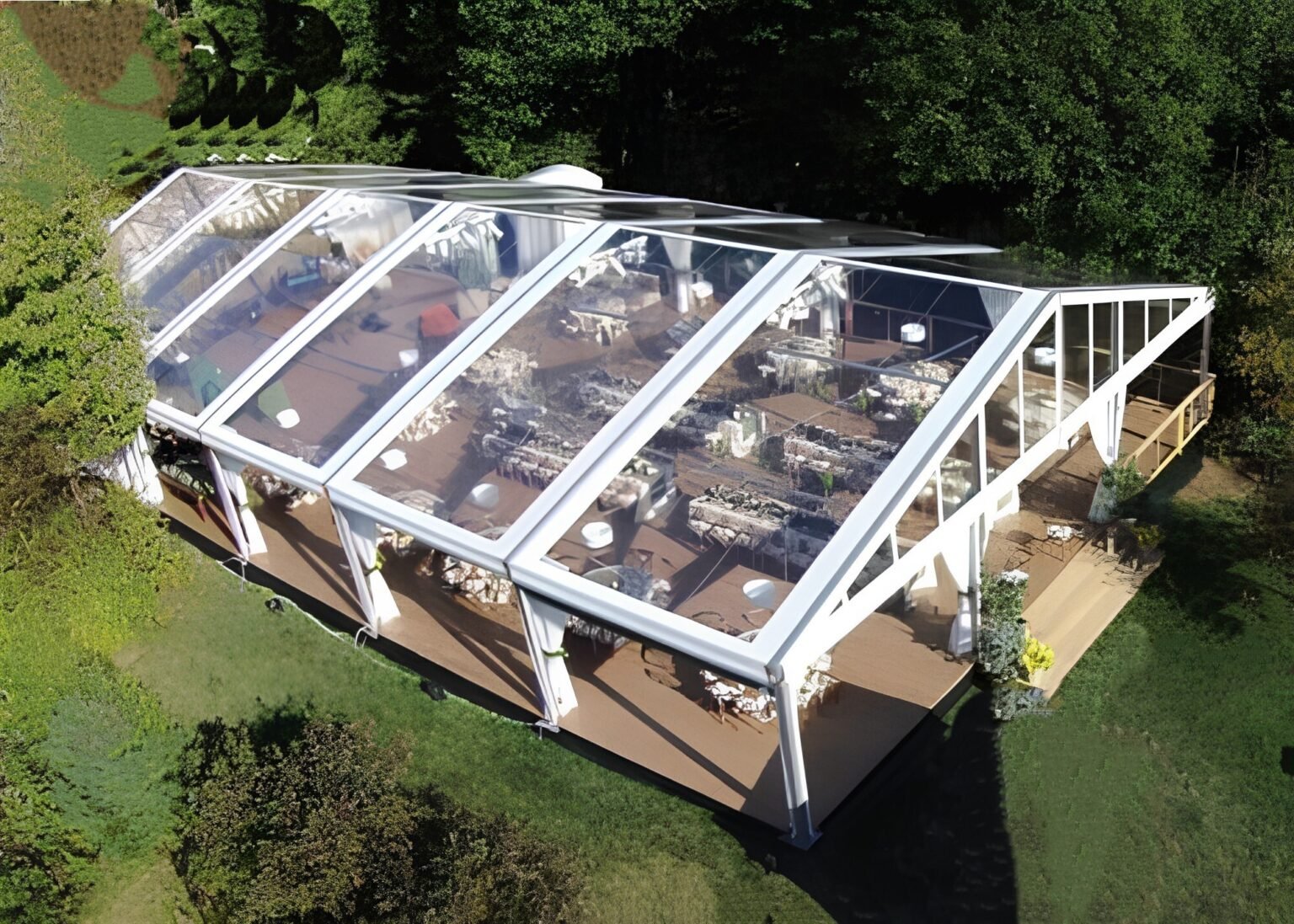Transparent Tents – Pixele Tent & Shade